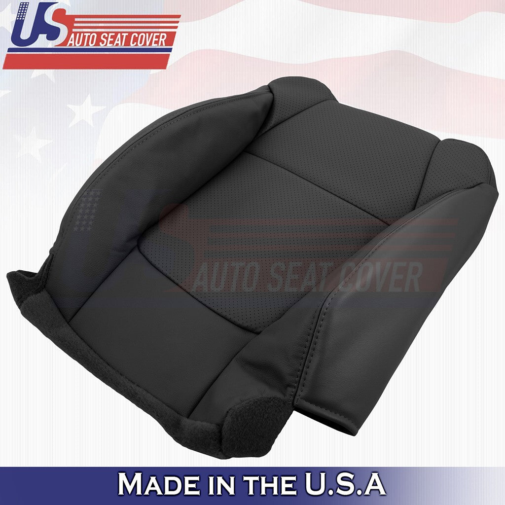 2001 2002 2003 For Acura CL Type-S Driver Top Leather w/ Vinyl Perf Cover Black