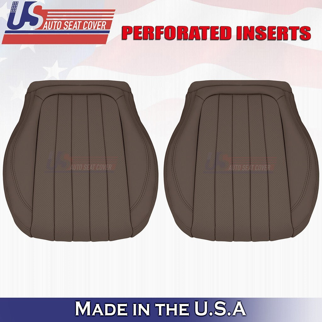 2017 to 2020 For Mercedes Benz Front Set Tops &Bottoms Synth Leather Cover Brown