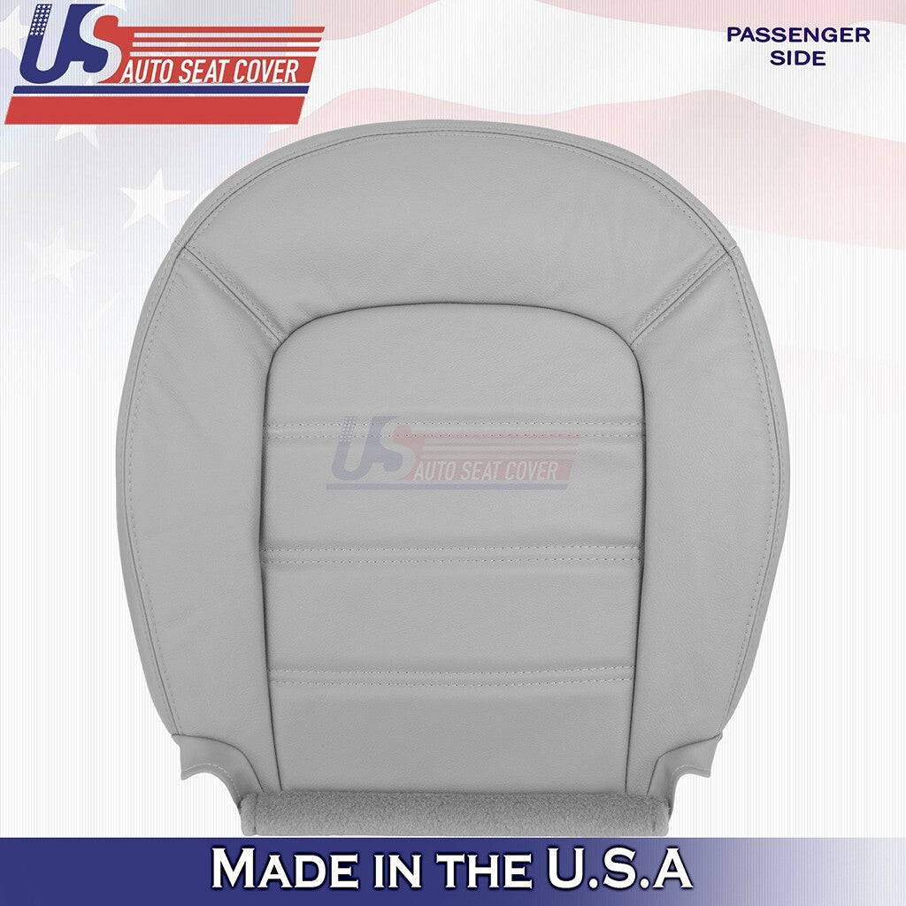2002-2005 For Ford Explorer XLT Driver Passenger Top & Bottom Leather Cover Gray