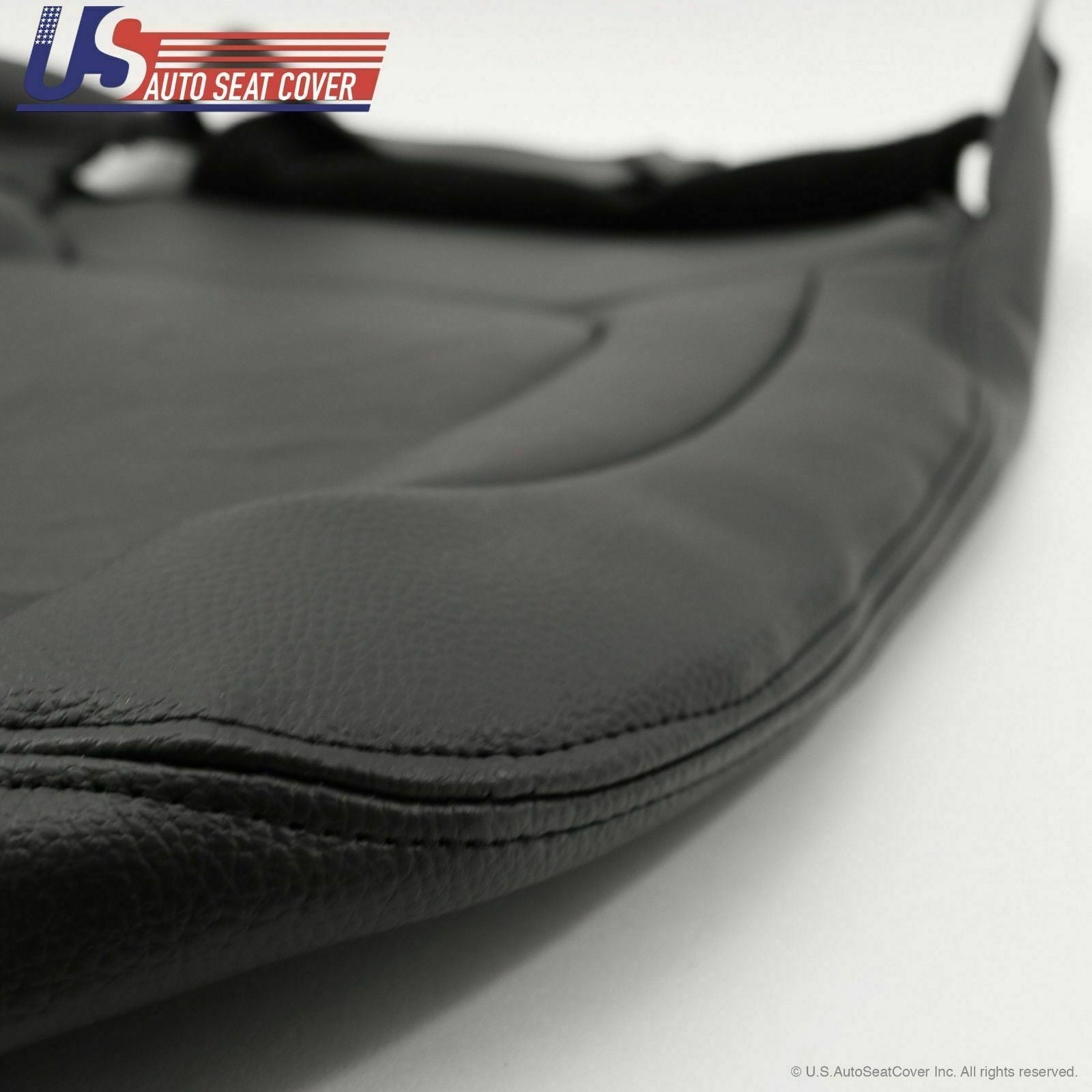 2004 2005 For Dodge Ram 3500 Laramie Passenger Bottom Leather Cover Dark Gray
