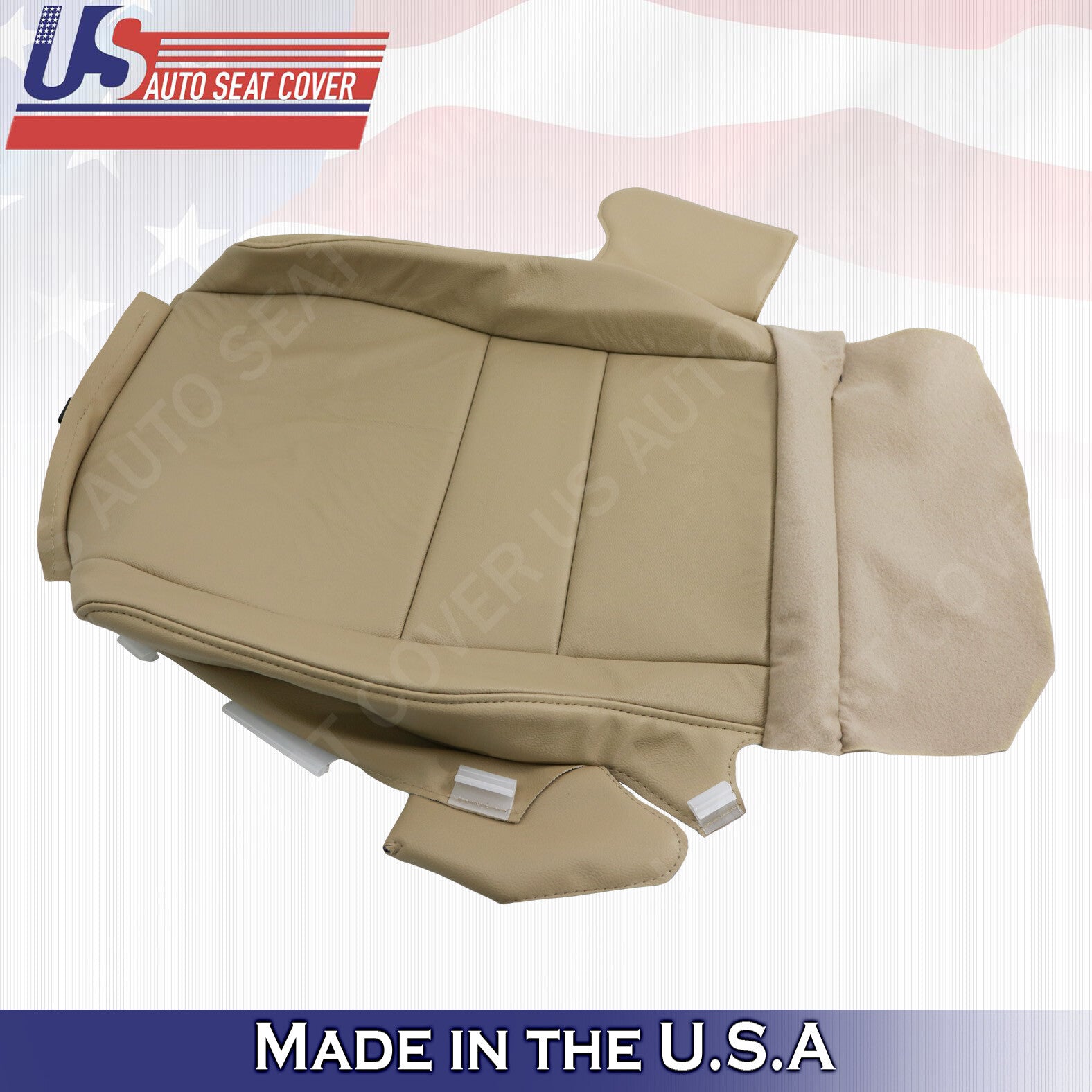 Fits 2007 2008 2009 2010 2011 Honda CR-V LEFT & RIGHT Bottoms Leather Cover Tan
