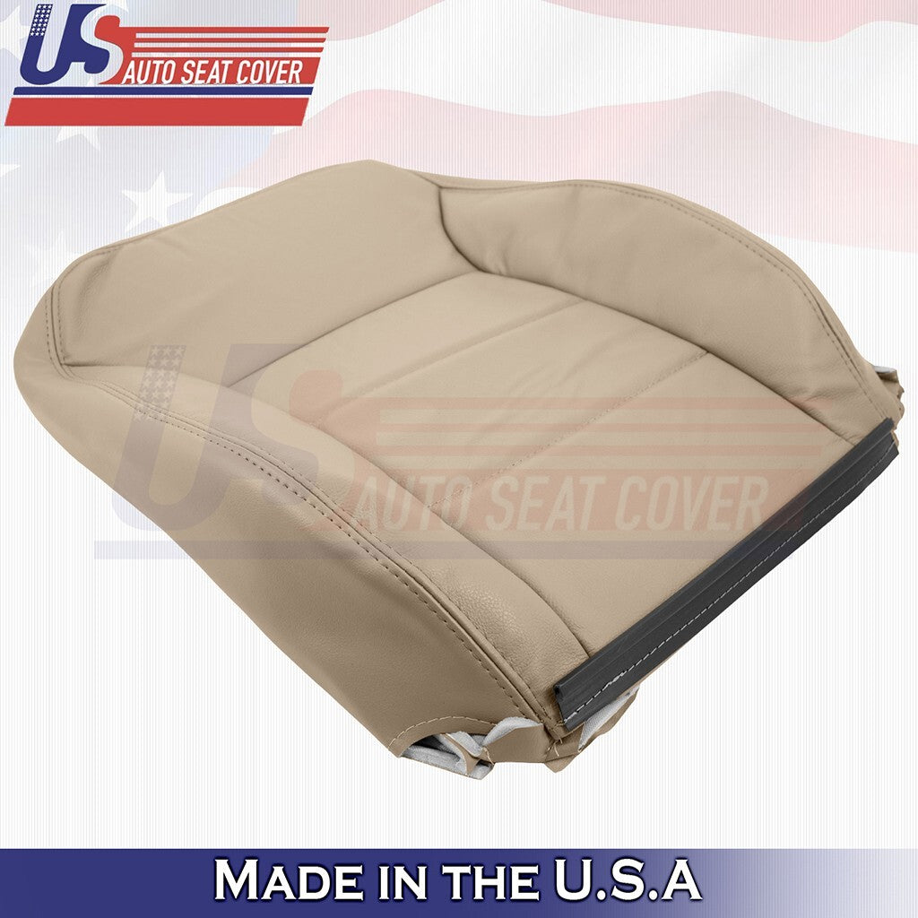 1999 to 2004 Fits Volkswagen Jetta Passenger Top Vinyl Seat Cover Tan Beige