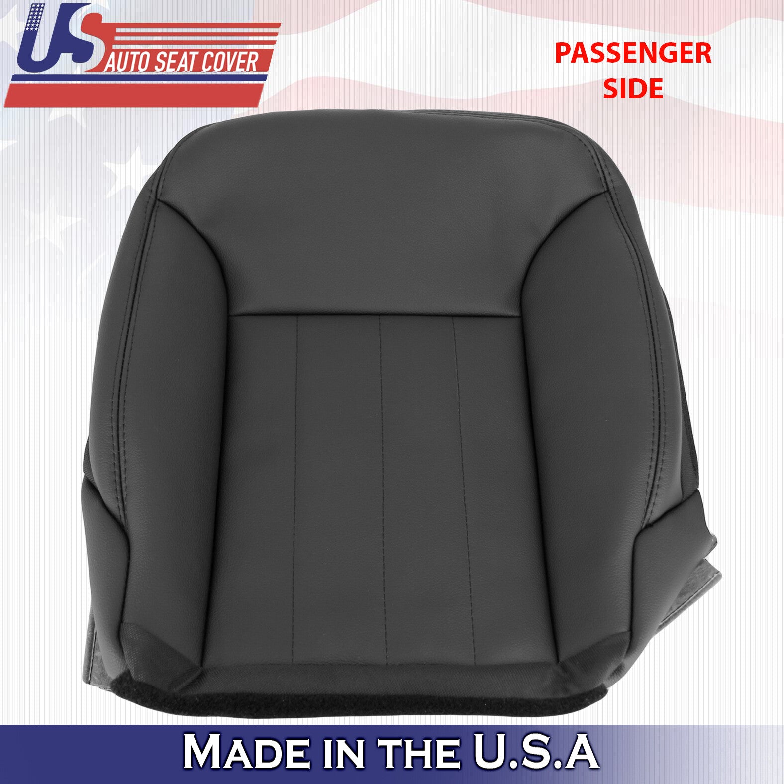 2006 to 2008 For Mercedes Benz ML350 Driver Passenger Bottom Leather Covers BLK
