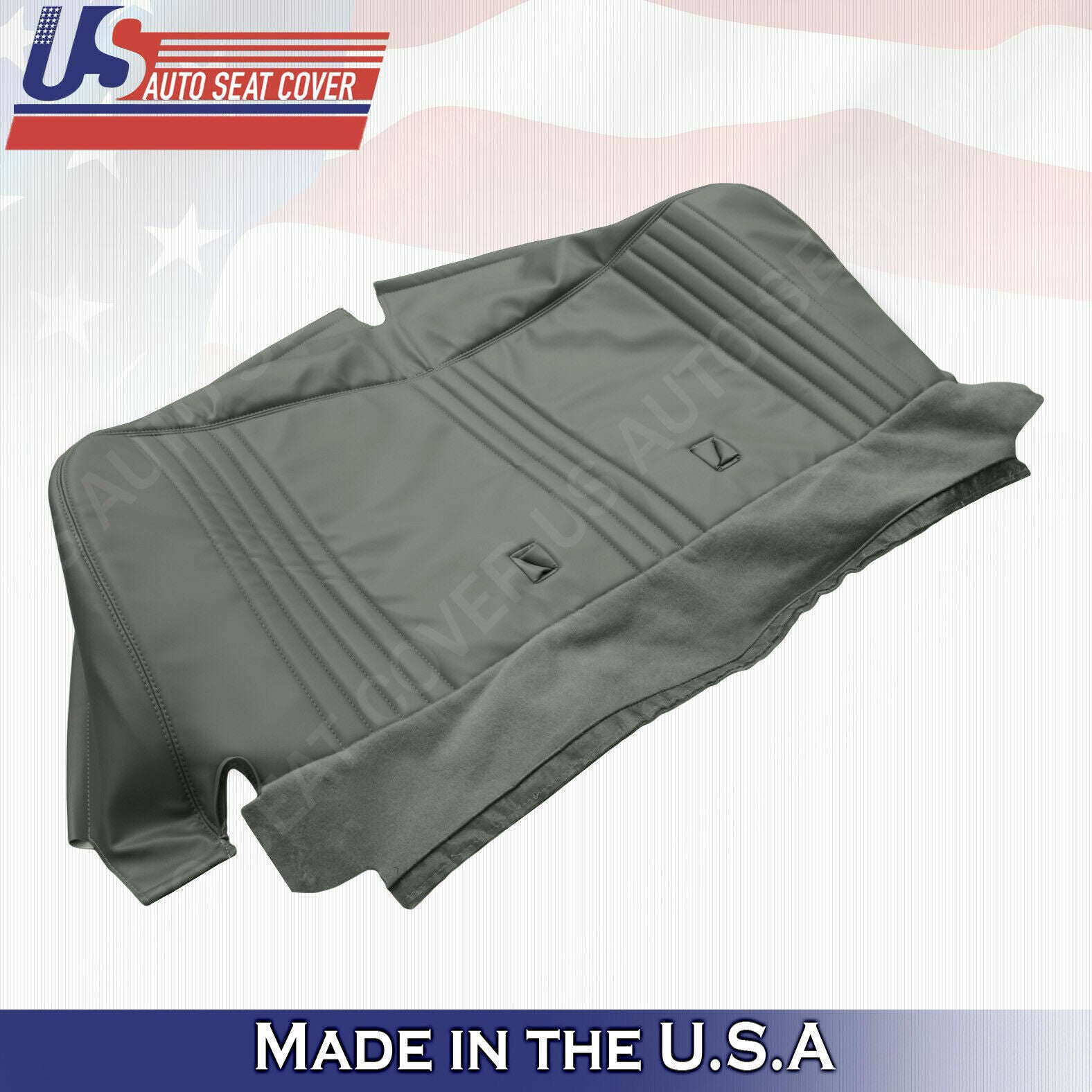 1995 to 1998 Fits for Chevy/GMC Sierra Cheyenne Bench Top Bottom Covers Gray