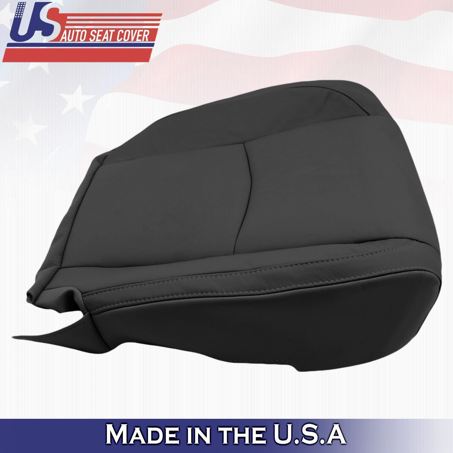 2003 to 2009 For Lexus RX350 RX330 Driver &Passenger Bottom Leather Covers Black