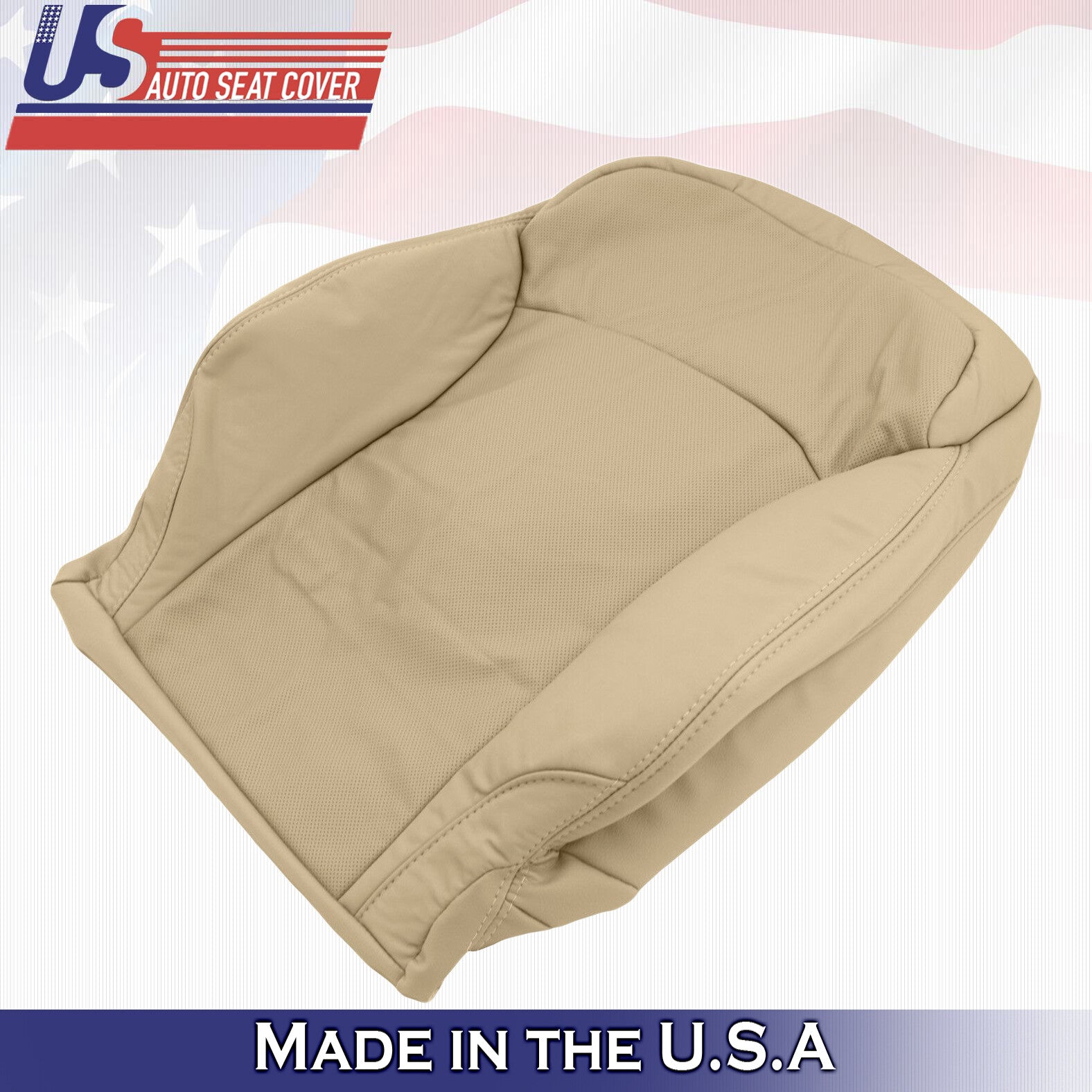 2006 to 2013 For Lexus IS250 IS350 Driver Top & Bottom Leather Seat Covers Tan