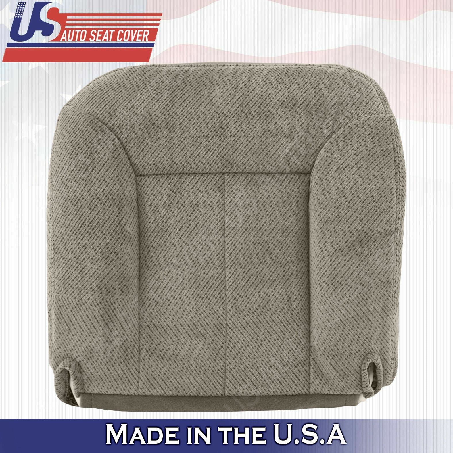 1995 to 1999 For Chevy Silverado Passenger side Bottom Cloth Seat Cover in Tan