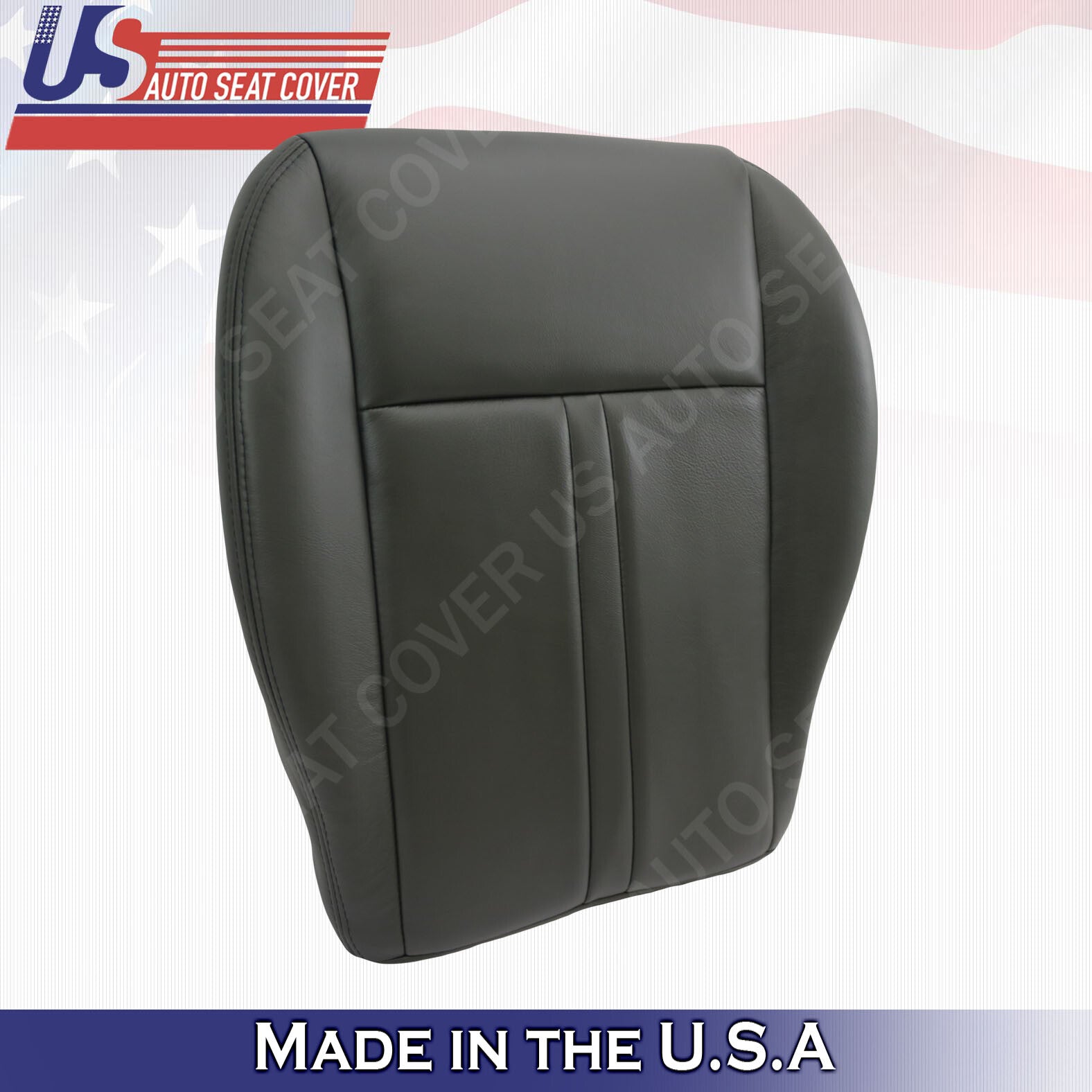 Passenger Bottom Leather Seat Cover BLACK 2005 2006 2007 For Jeep Grand Cherokee