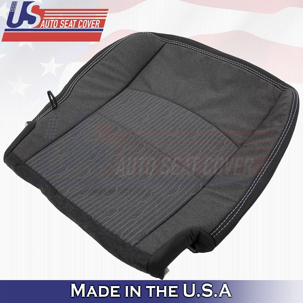 2023 2024 For Dodge Ram 1500 DRIVER & PASSENGER Bottoms Cloth Cover Gray