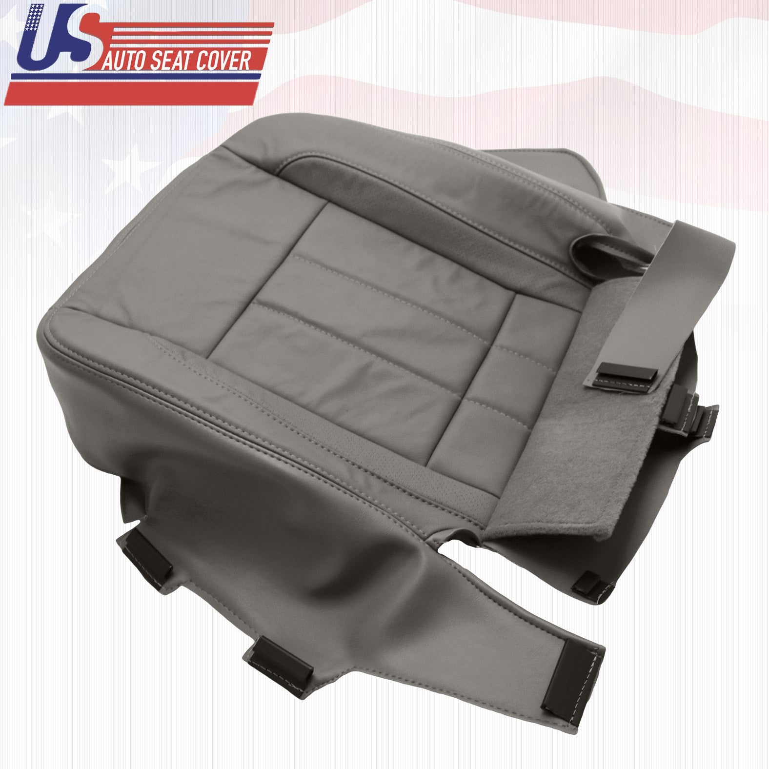 For 2008-09 For Dodge Ram 4500 Right-Passenger Bottom Leather Seat Cover Tan