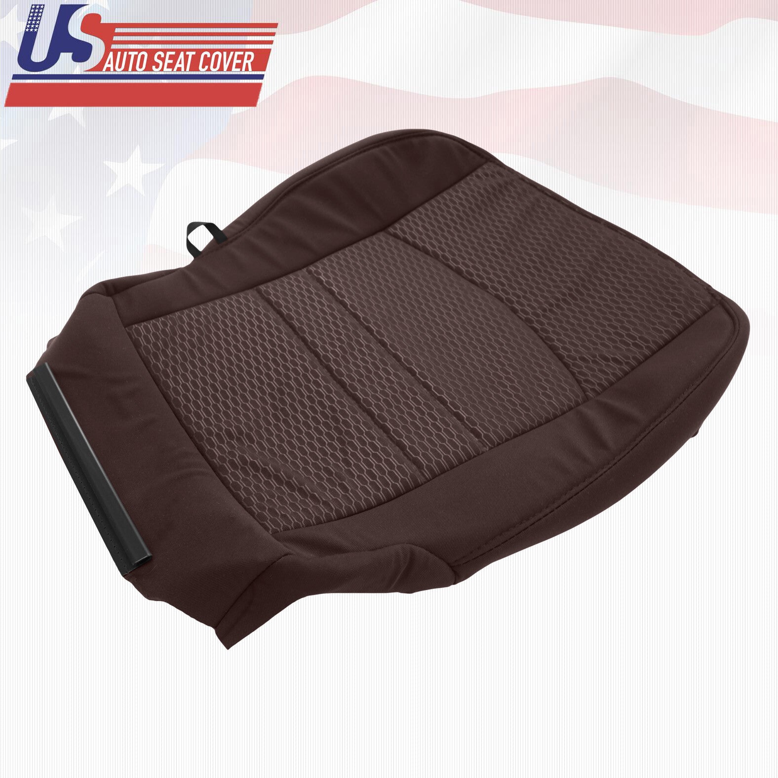 2013 to 2018 Fits Dodge Ram 2500 ST Passenger Bottom Cloth Seat Cover Brown