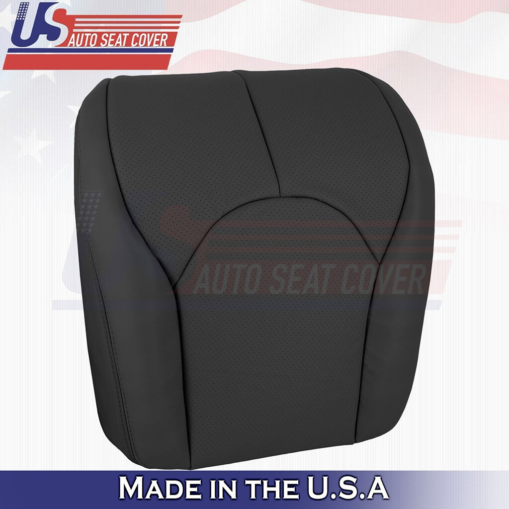 1996 to 2002 Fits Mercedes Benz SL600 RIGHT Bottom & Top Perf Leather Cover BLK