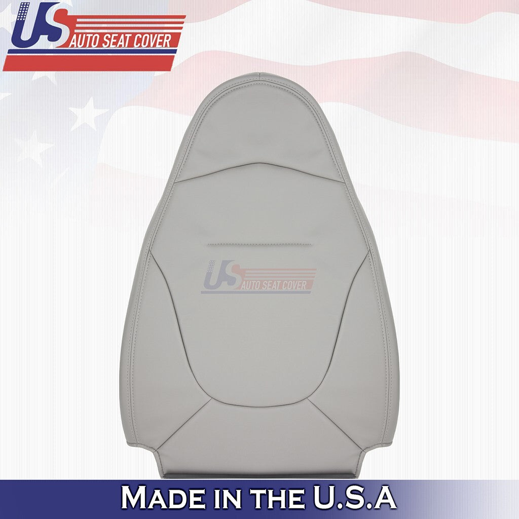 1997 1998 Fits Ford F150 Lariat Driver & Passenger Tops Leather Seat Covers Gray