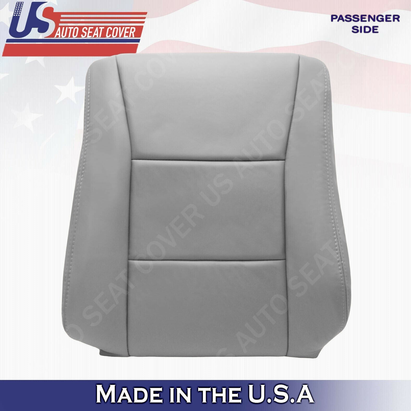 1998 -2007 FOR Toyota Land Cruiser Passenger Bottom &Top Leather Cover Gray