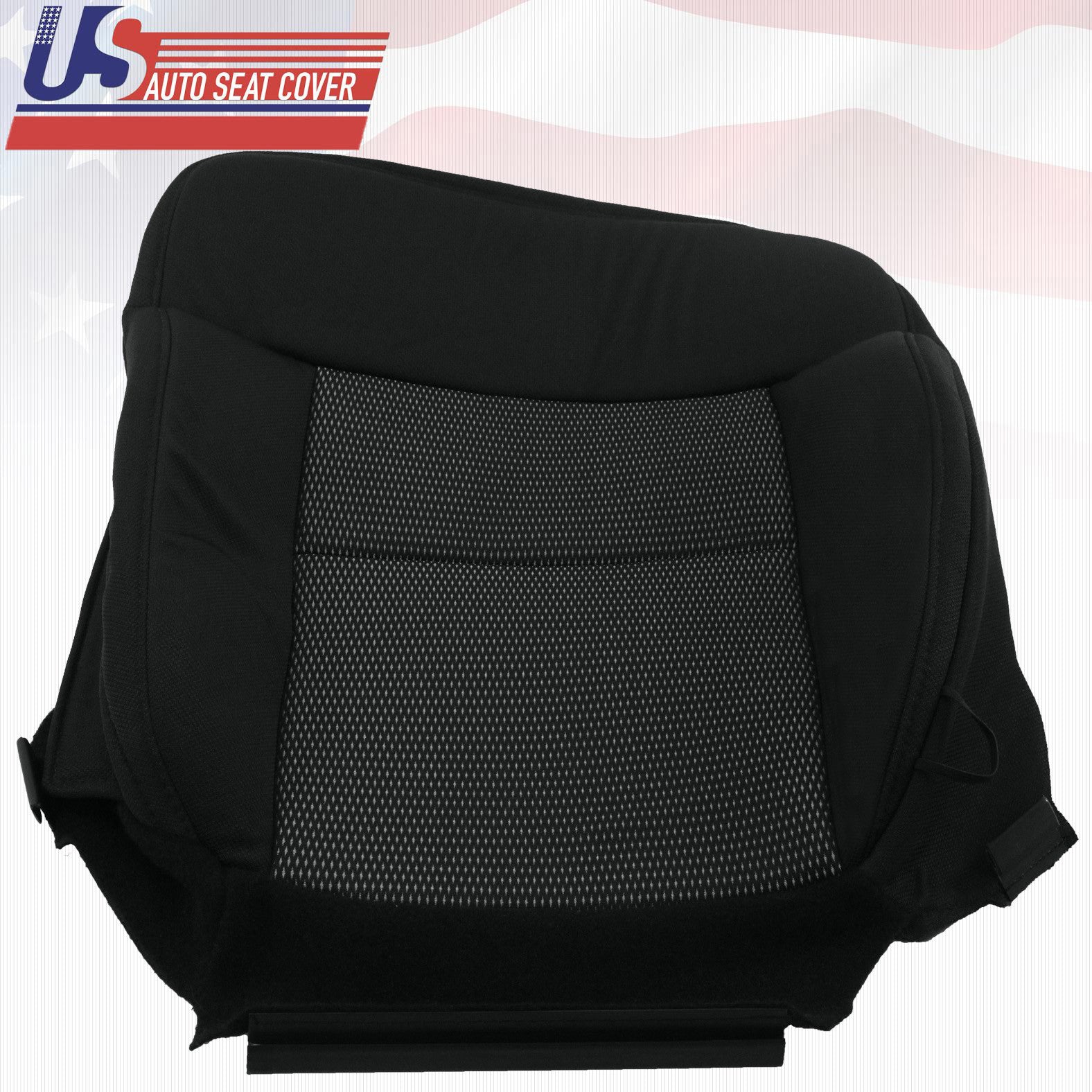 2004 2005 2006 Fits Ford F150 Driver Bottom Cloth Replacement Seat Cover Black