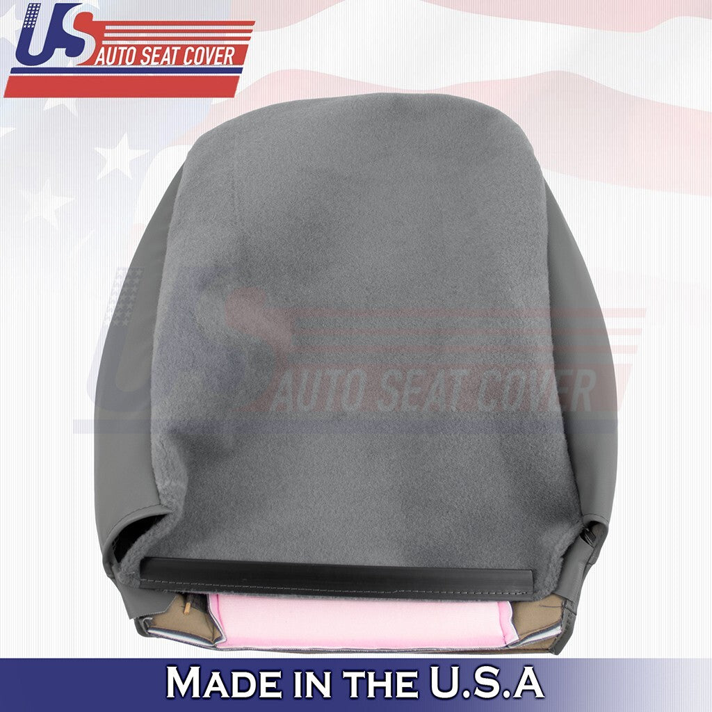 2015 to 2020 Fits Ford Transit 350 Van Driver Top& Bottom Vinyl Cover Gray
