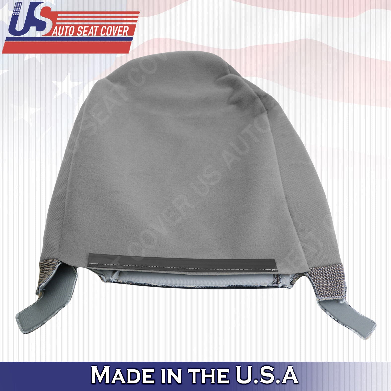 2000 to 2002 Fits Ford Ranger XL Driver & Passenger Tops Cloth Seat Cover Gray
