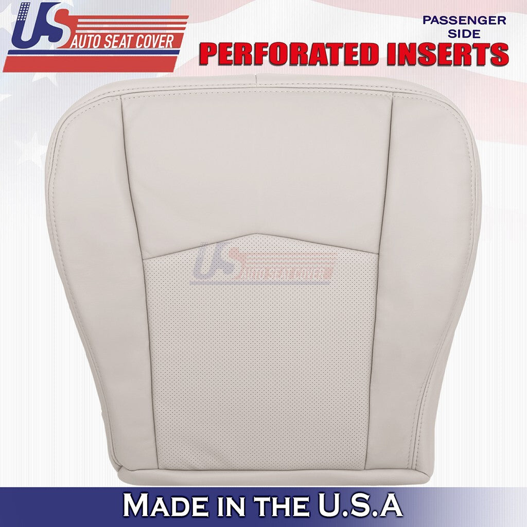 2004 2005 2006 07 08 2009 For Cadillac SRX Passenger Bottom Leather Cover  Shale