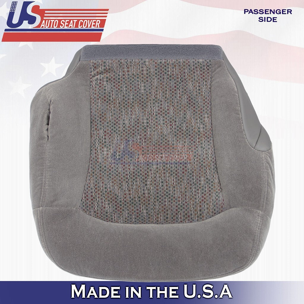 RIGHT Side BottomTop/Headrest/Armrest Cloth Cover Gray For 1999 2000 Chevy Tahoe