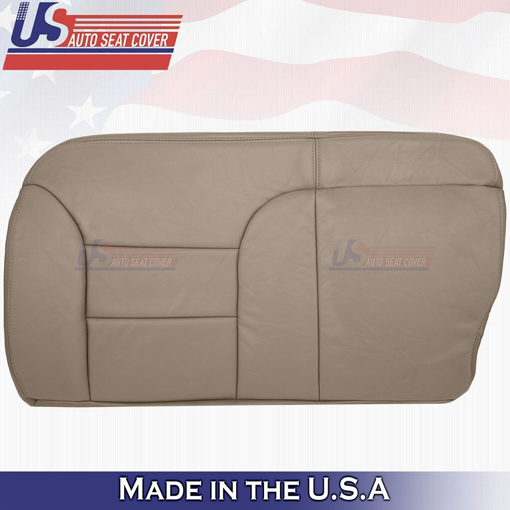 1995 1996 1997 1998 1999 Fits GMC Yukon 2nd Row Driver Bottom Leather Cover Tan
