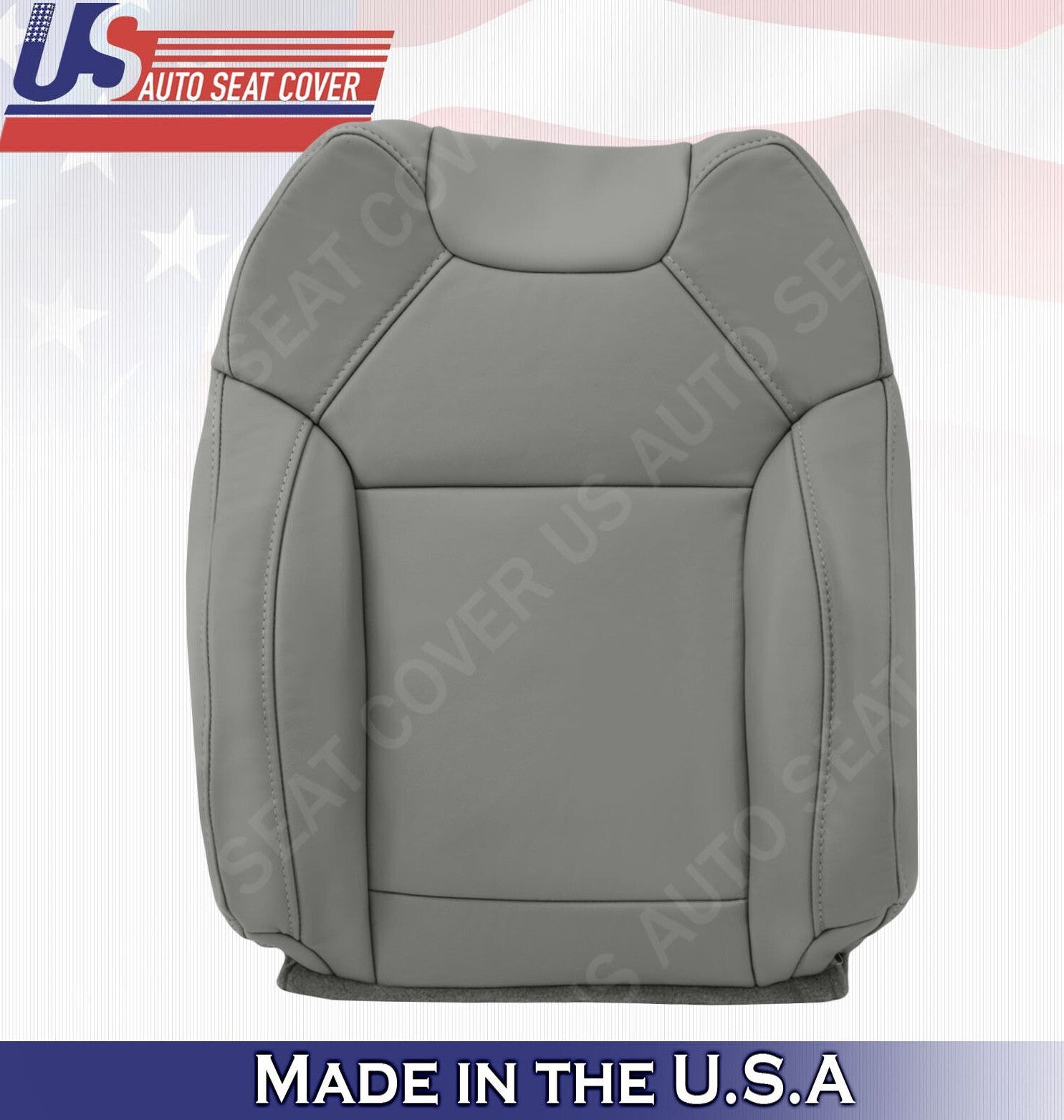 2017 2018 2019 2020 For Acura MDX Driver Side Top Leather Seat Cover Gray