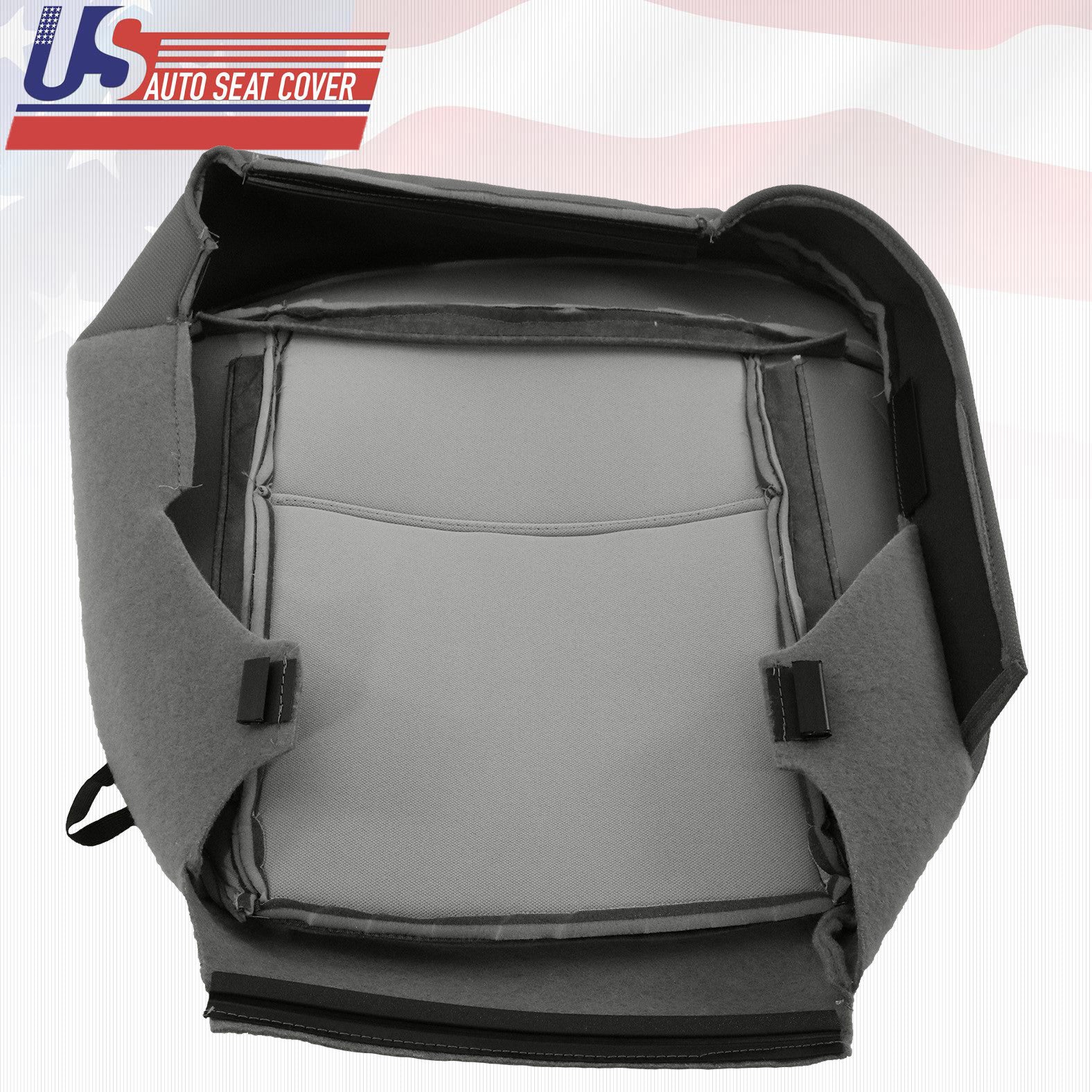 2004 2005 2006 Ford F150 XLT Driver-Passenger Bottom Cloth Seat Cover Flint Gray