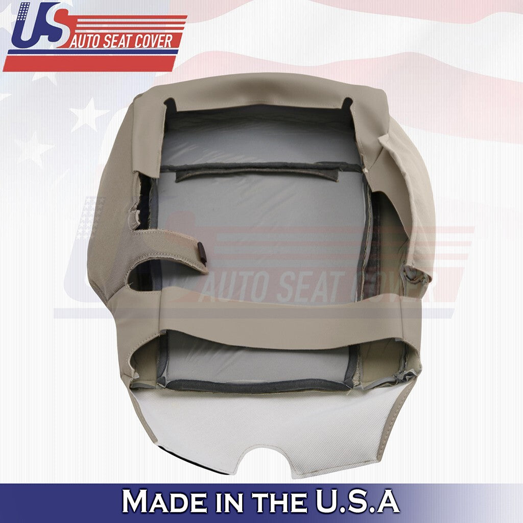 2015 to 2019 Fits Ford F150 Driver & Passenger Top & Bottom Cloth Cover Tan