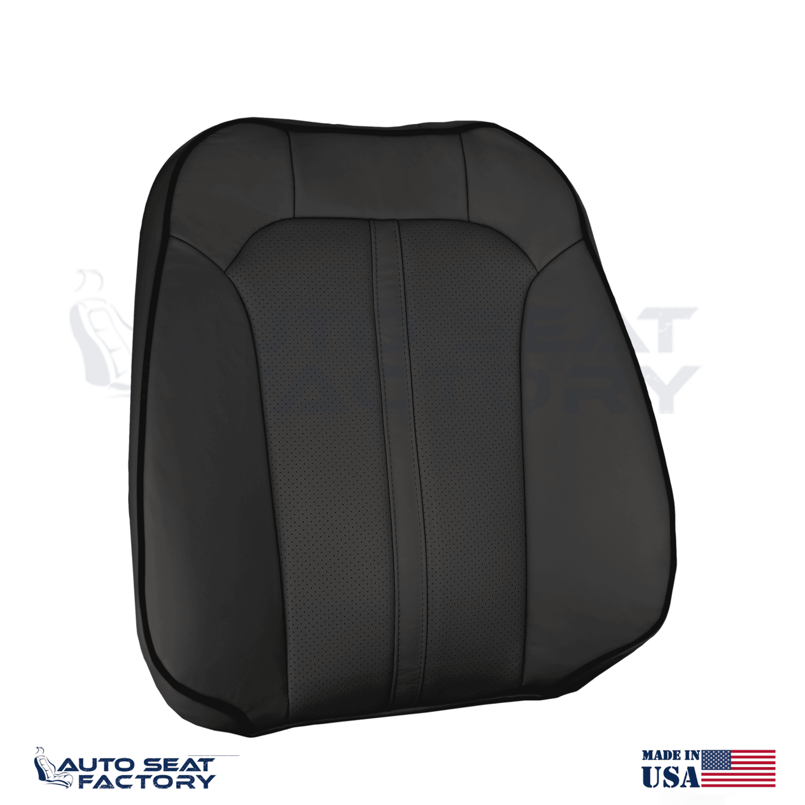 Replacement Fits 2011 - 2015 Lincoln MKX Perforated Top Vinyl Seat Cover