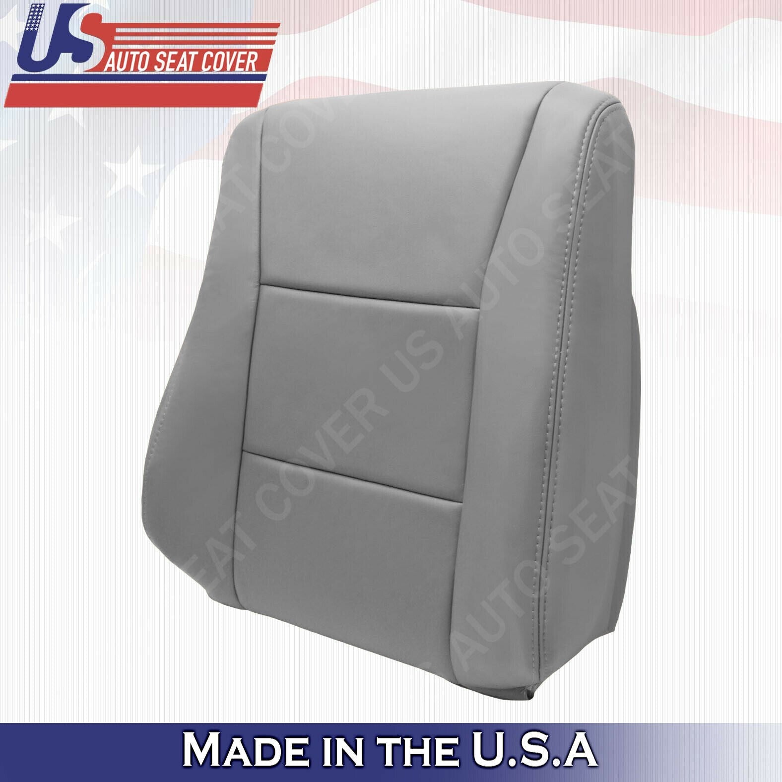 1998 to 2007 FOR Toyota Land Cruiser Driver Bottom &Top Leather Cover Gray