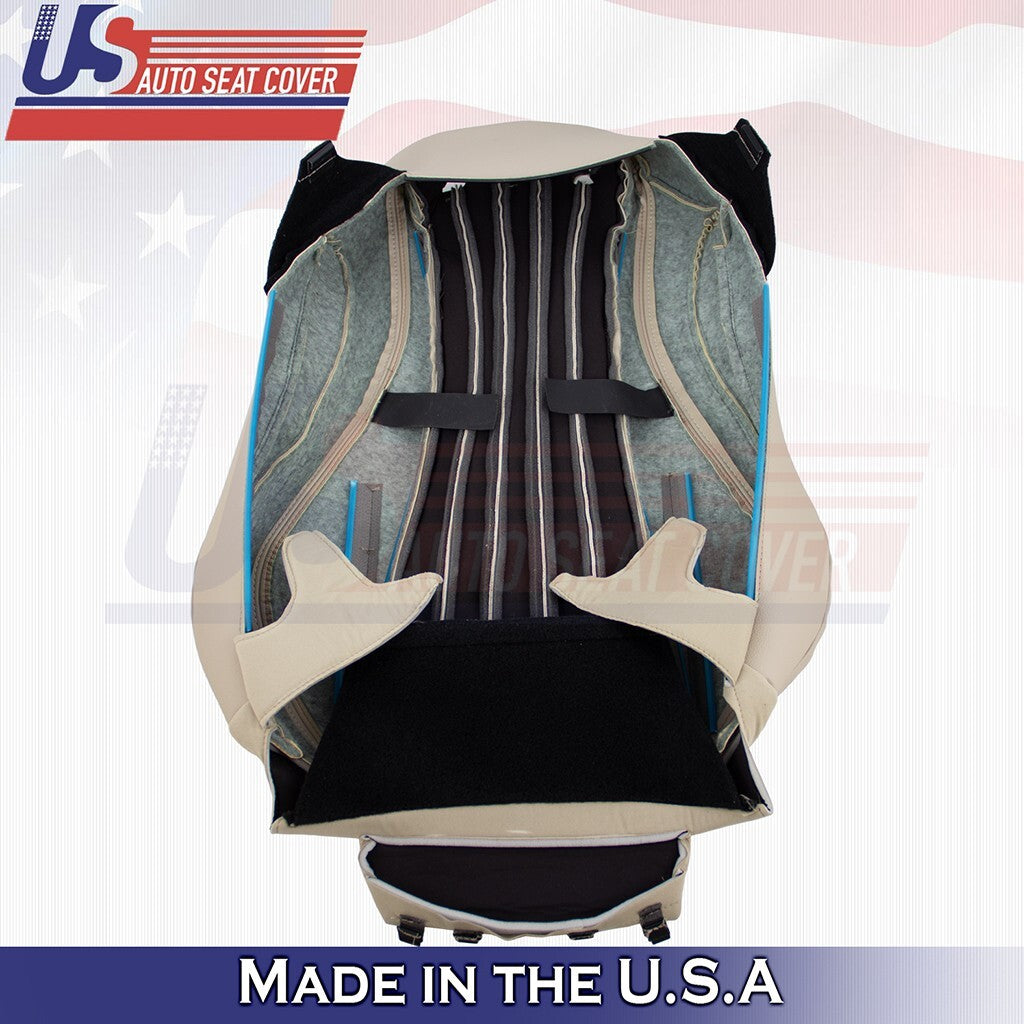 2017 to 2020 Fits Mercedes Benz E350 Passenger Top Synth Leather Cover Tan