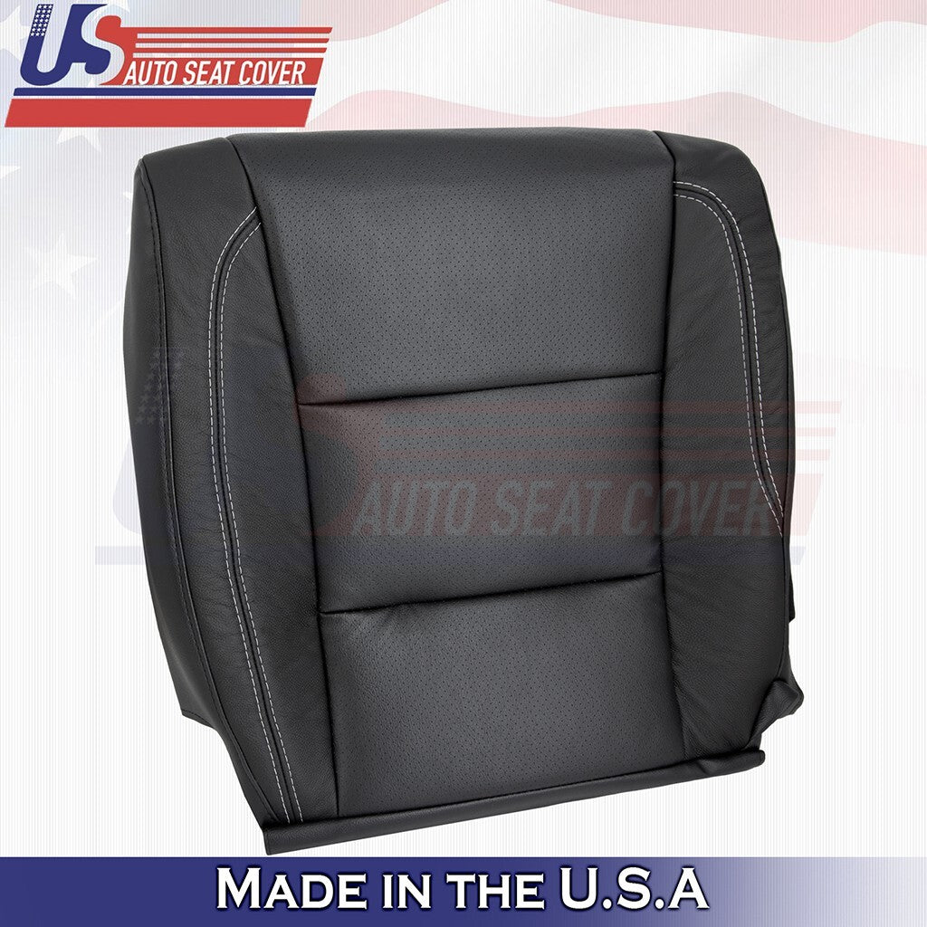 2013 to 2018 For Toyota Avalon XLE Driver Bottom Leather Seat Cover Black
