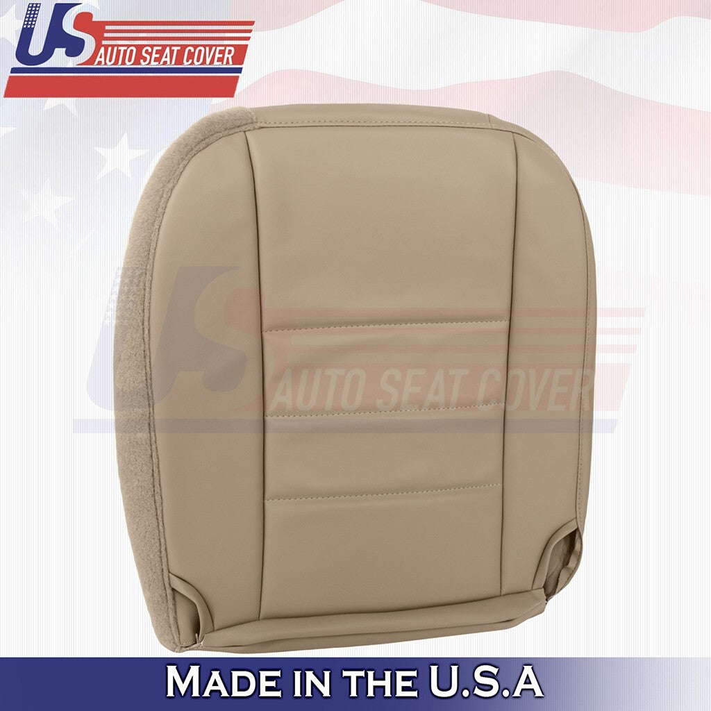 1997 - 2006 FOR Jeep Wrangler Driver & Passenger Bottoms Leather Seat Cover Tan