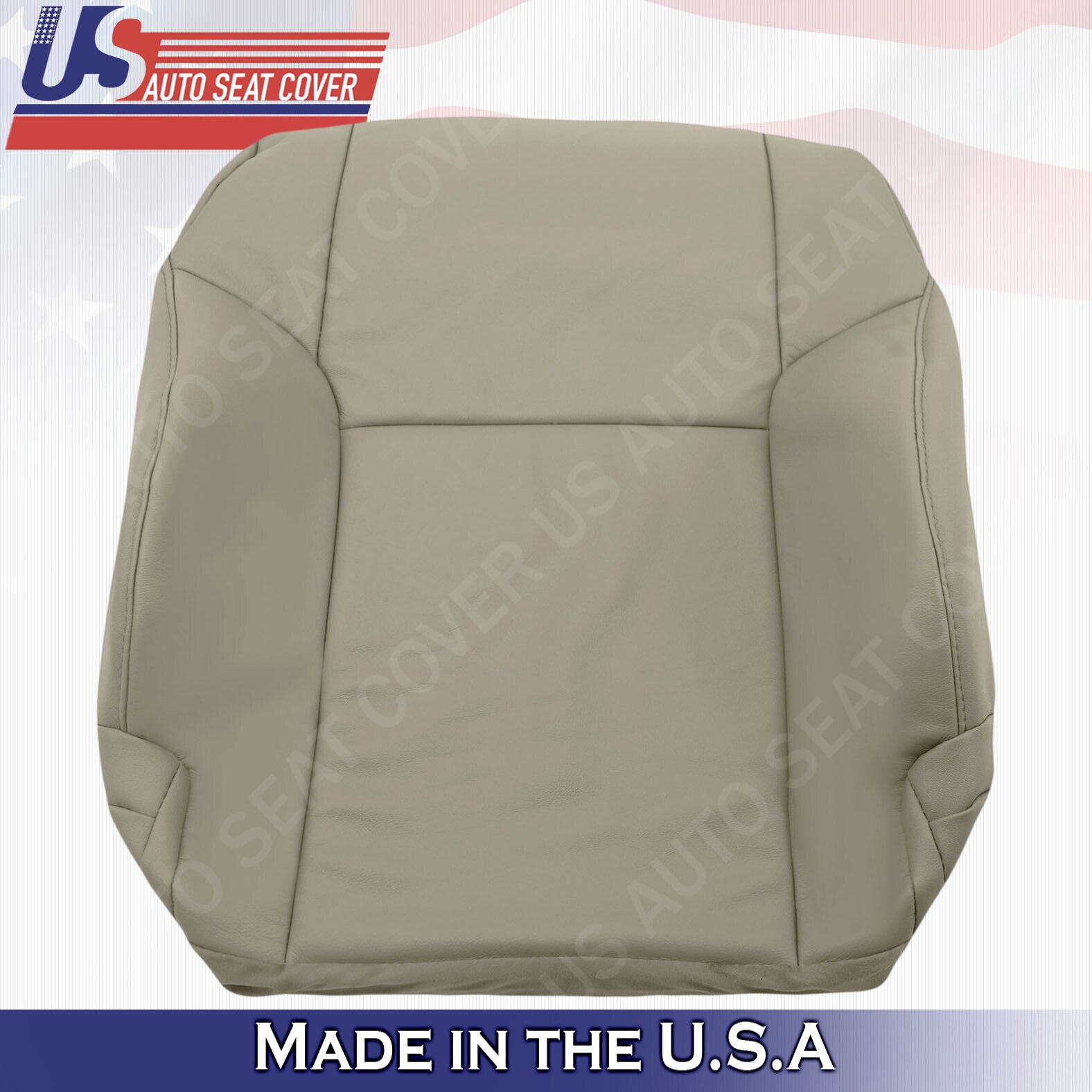 For 2003 2004 2005 Toyota 4Runner SR5 Driver Top Leather Replacement Cover Taupe