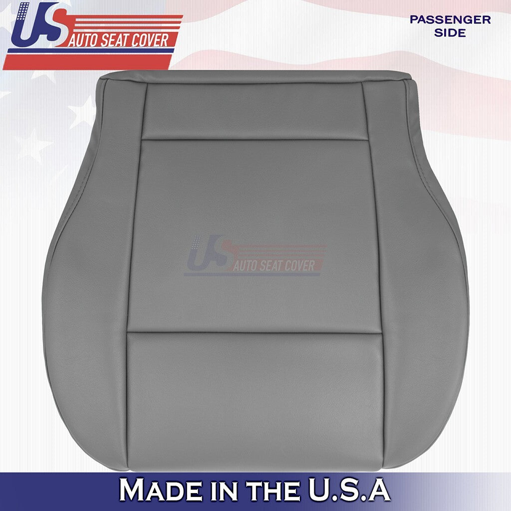 2015 to 2020 Fits Ford Transit 250 Van Passenger Bottom Vinyl Seat Cover Gray