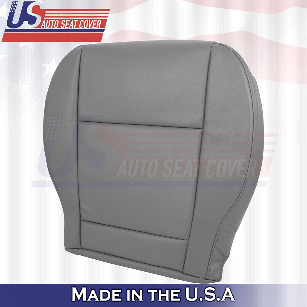2015 to 2020 Fits Ford Transit 250 Van Passenger Bottom Vinyl Seat Cover Gray
