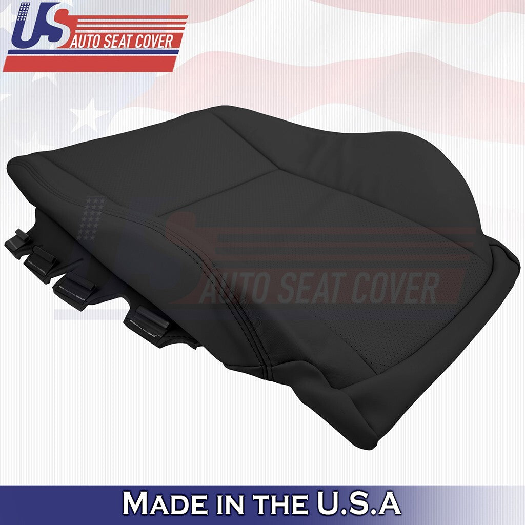2007 to 2012 For Lexus LS460 LS600h Driver &Passenger Tops Leather Cover Black