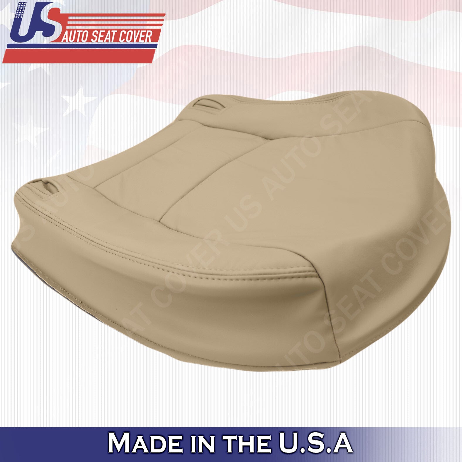 Fits 1997 1998 1999 2000 2001 ES300 LEXUS Driver Bottom Leather Seat Cover Ivory