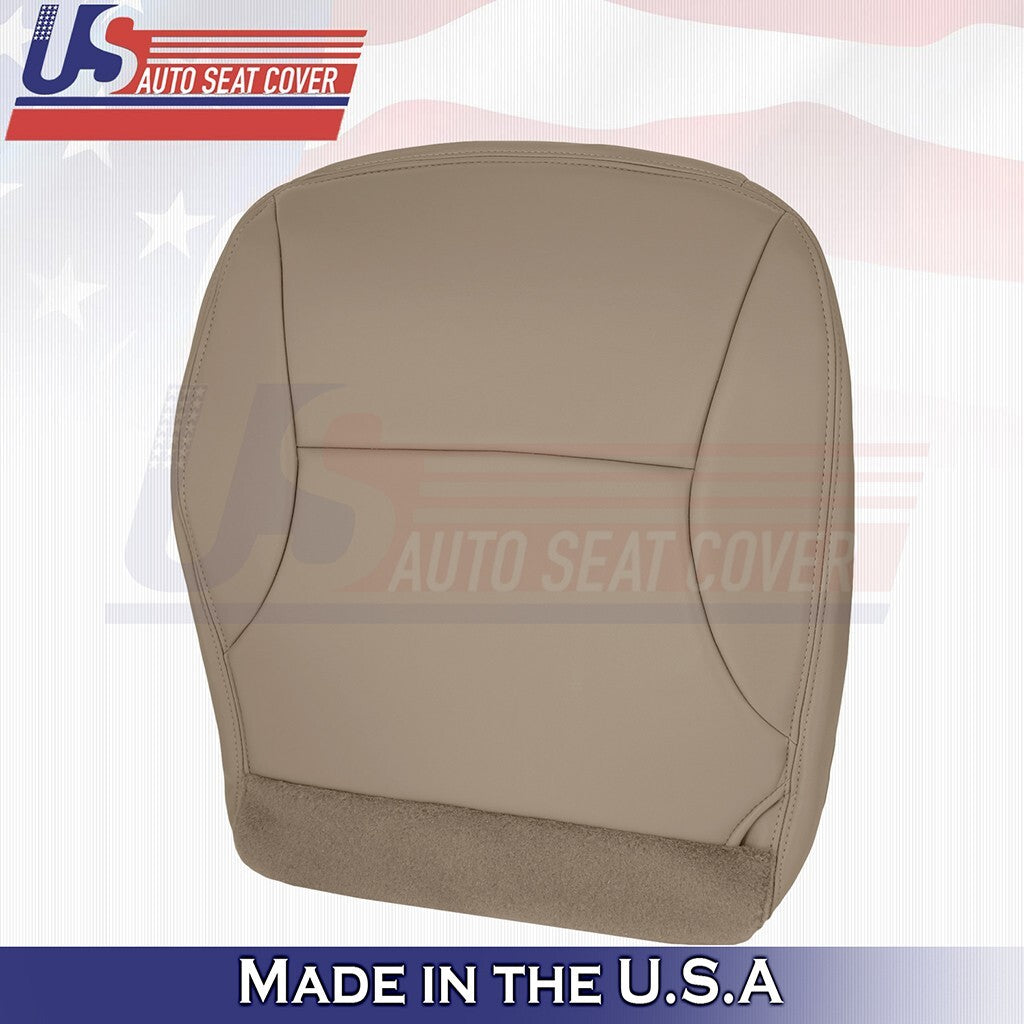 Passenger Bottom Leather Seat Cover Tan Fits 1997, 1998 Ford F150 Lariat