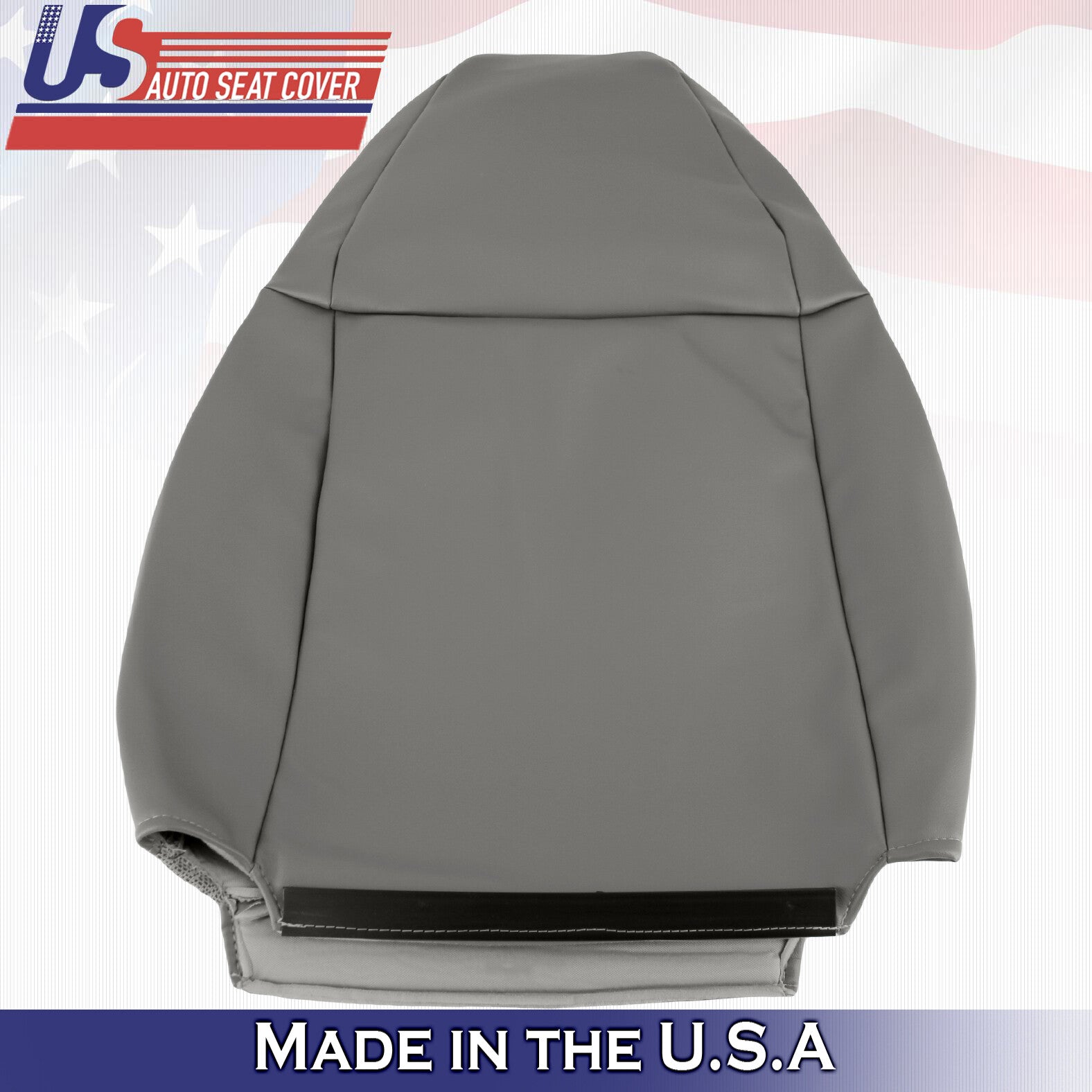2011 2012 For Chevy Express 1500 2500 3500 Driver & Passenger Cloth Covers Gray
