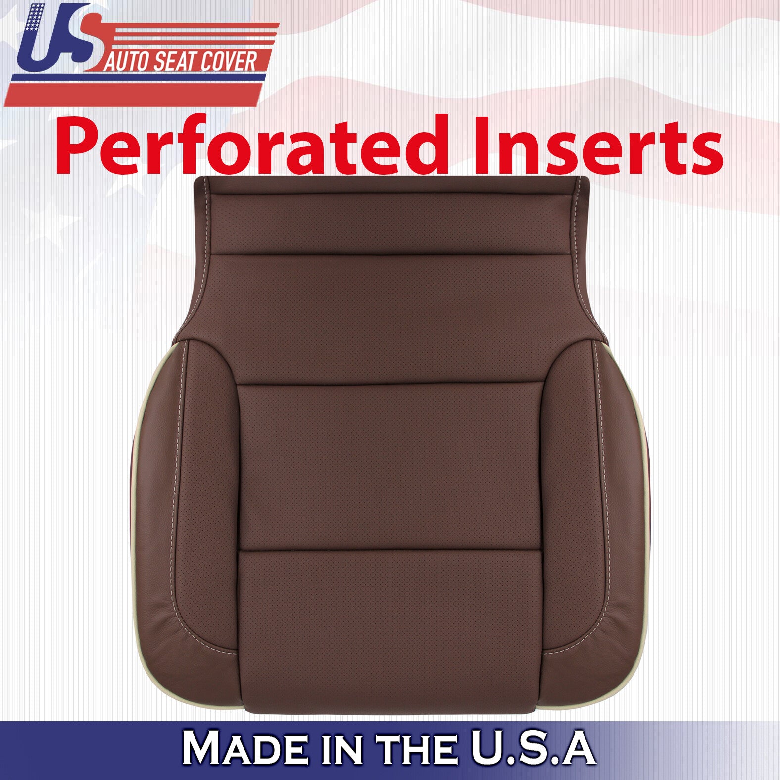 2014 to 2019 For Chevy Silverado High Country Passenger Bottom Leather Cover