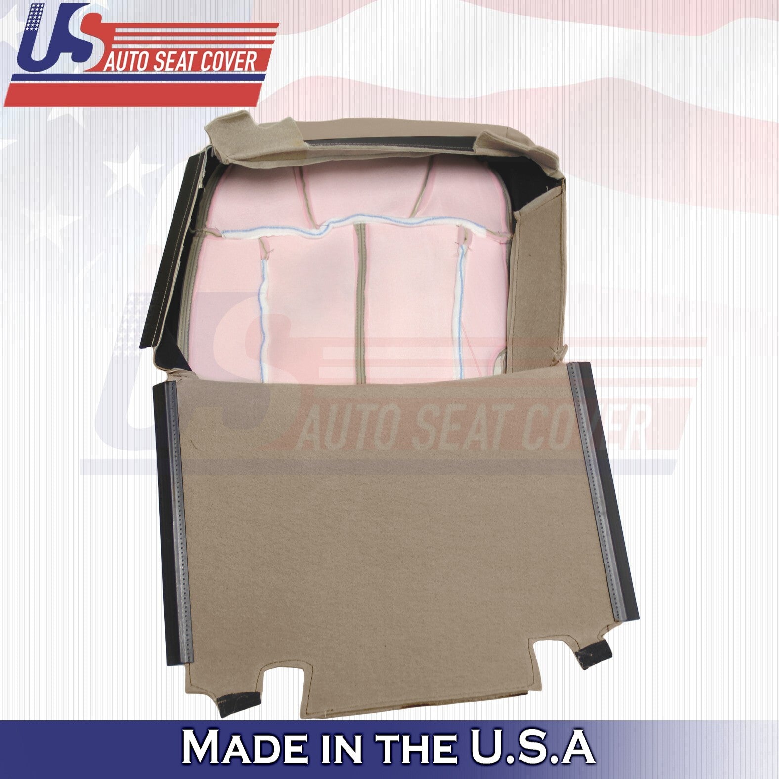 1999 to 2002 For Chevy Tahoe Rear Driver& Passenger Bottoms Leather Covers Tan