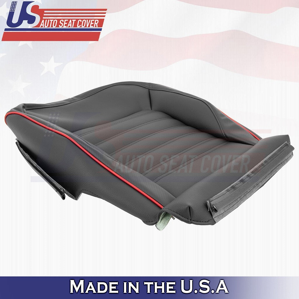 2014 For Volkswagen Jetta GLI Driver Bottom Synthetic Leather Cover Black