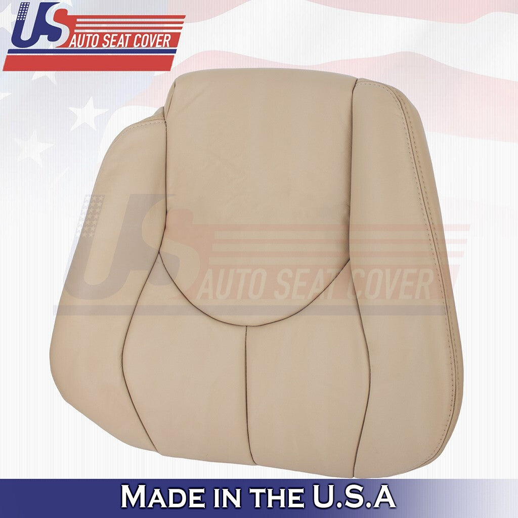 Passenger Top Leather Seat Cover Tan For 1999 to 2002 Mercedes Benz SL320 SL600