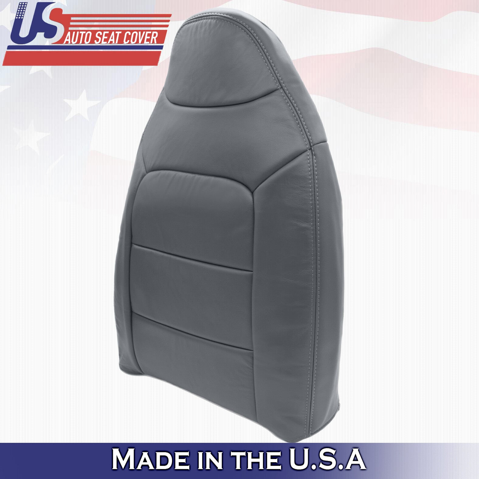 Front Driver Top Leather Seat Cover Gray 2001 2002 2003 Ford Explorer Sport trac