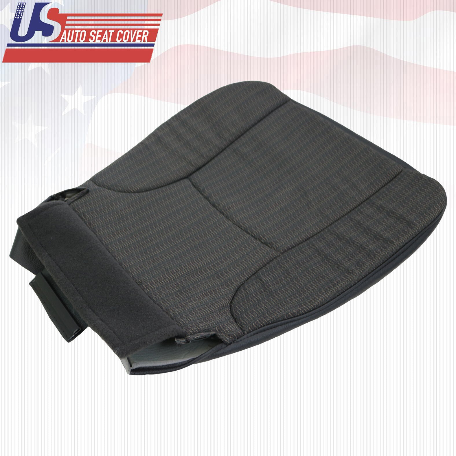 For  Dodge Ram WORK TRUCK LOWER BOTTOMS Cloth Cover DK GRAY 2002 2003 2004 2005