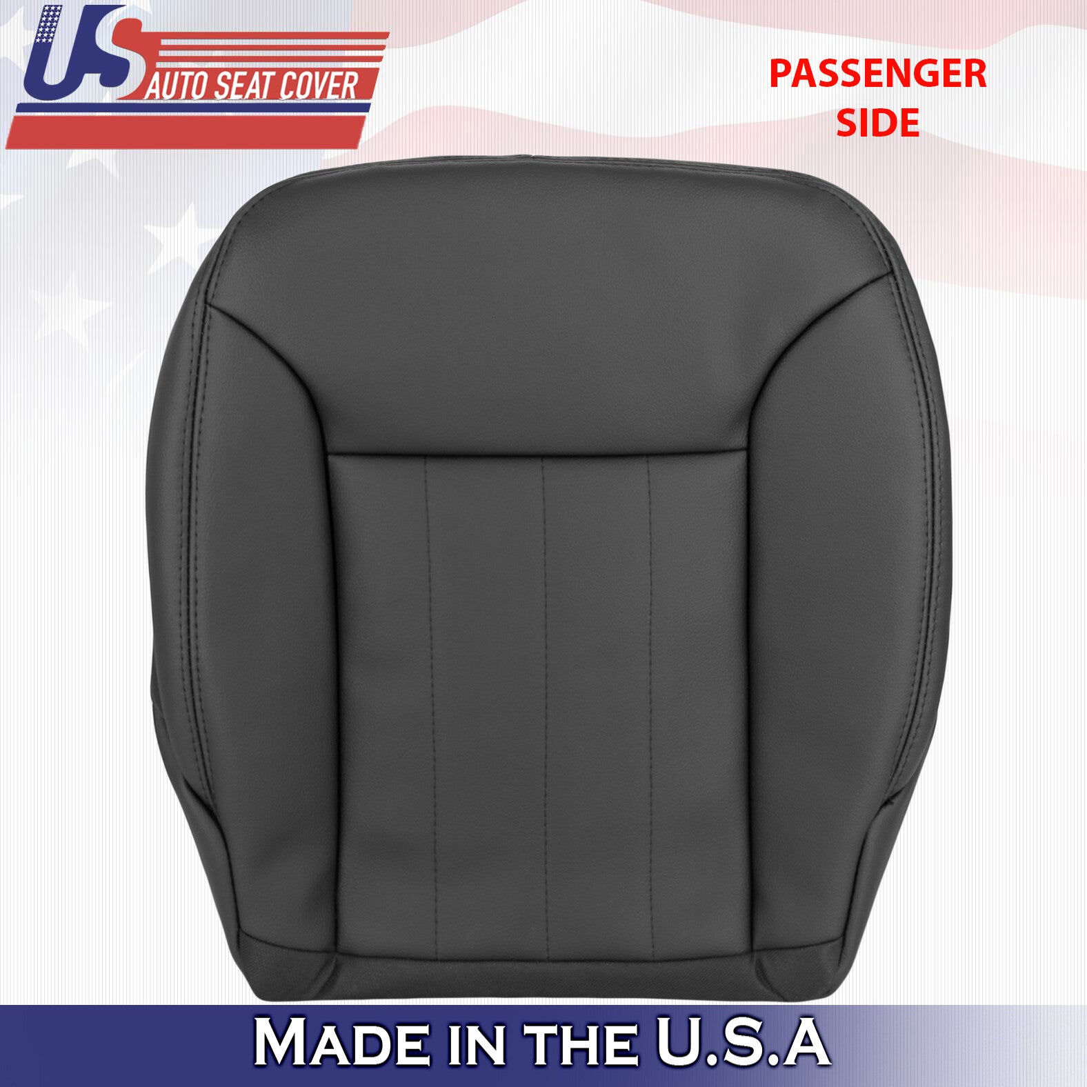 2006 to 2008 For Mercedes Benz ML350 Driver Passenger Bottom Leather Covers BLK