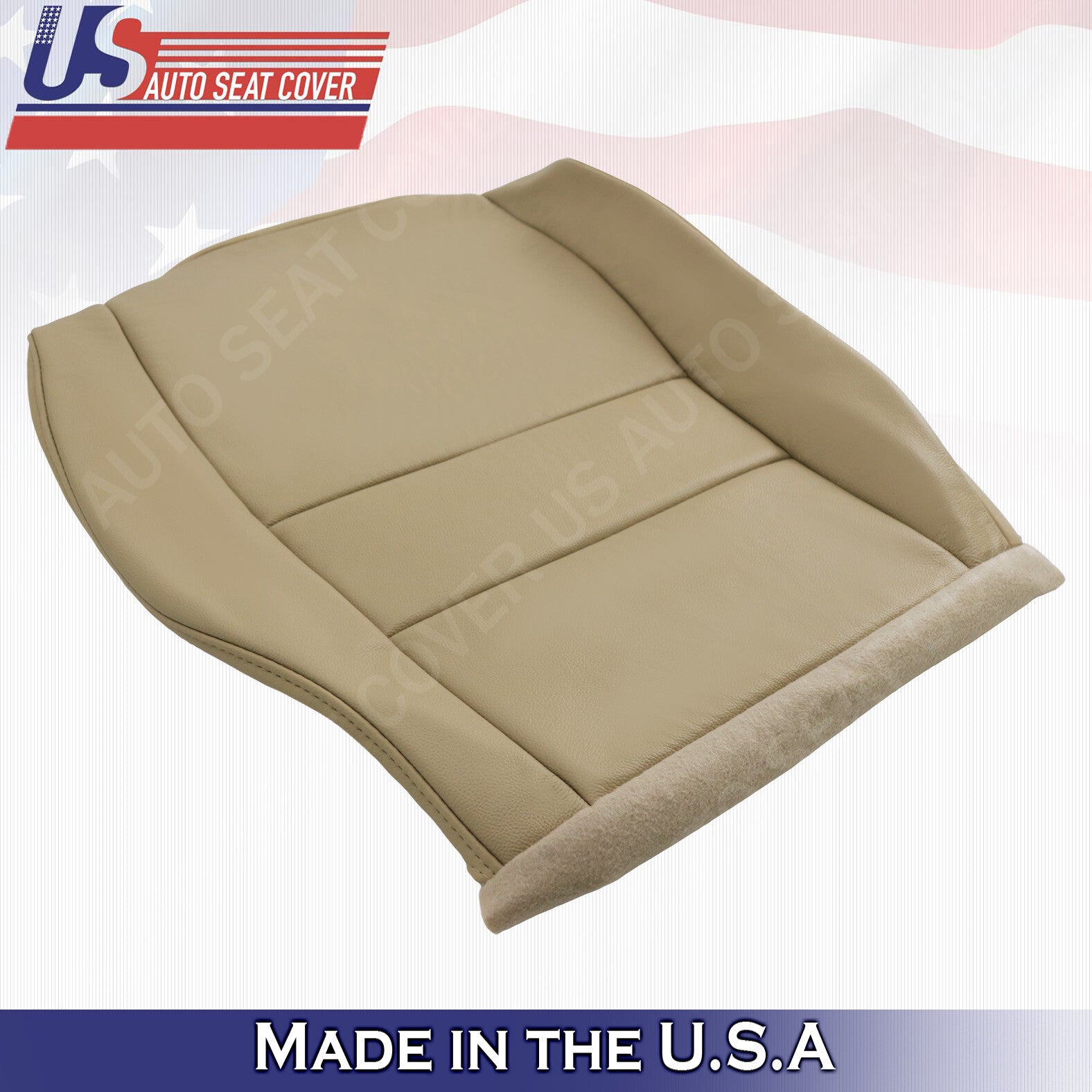 Fits 2007 2008 2009 2010 2011 Honda CR-V LEFT & RIGHT Bottoms Leather Cover Tan