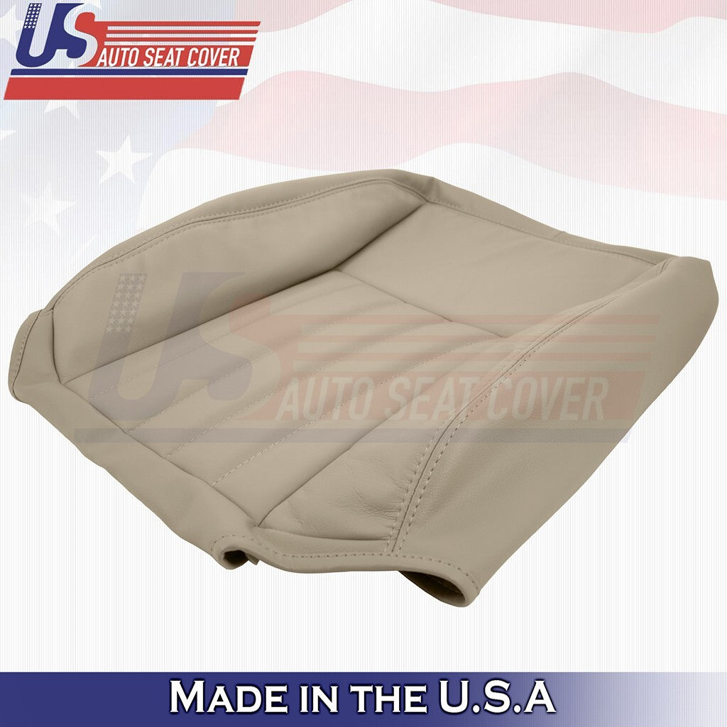 2003 2004 2005 For Lincoln Town Car Passenger Top Leather Cover Med Camel Tan