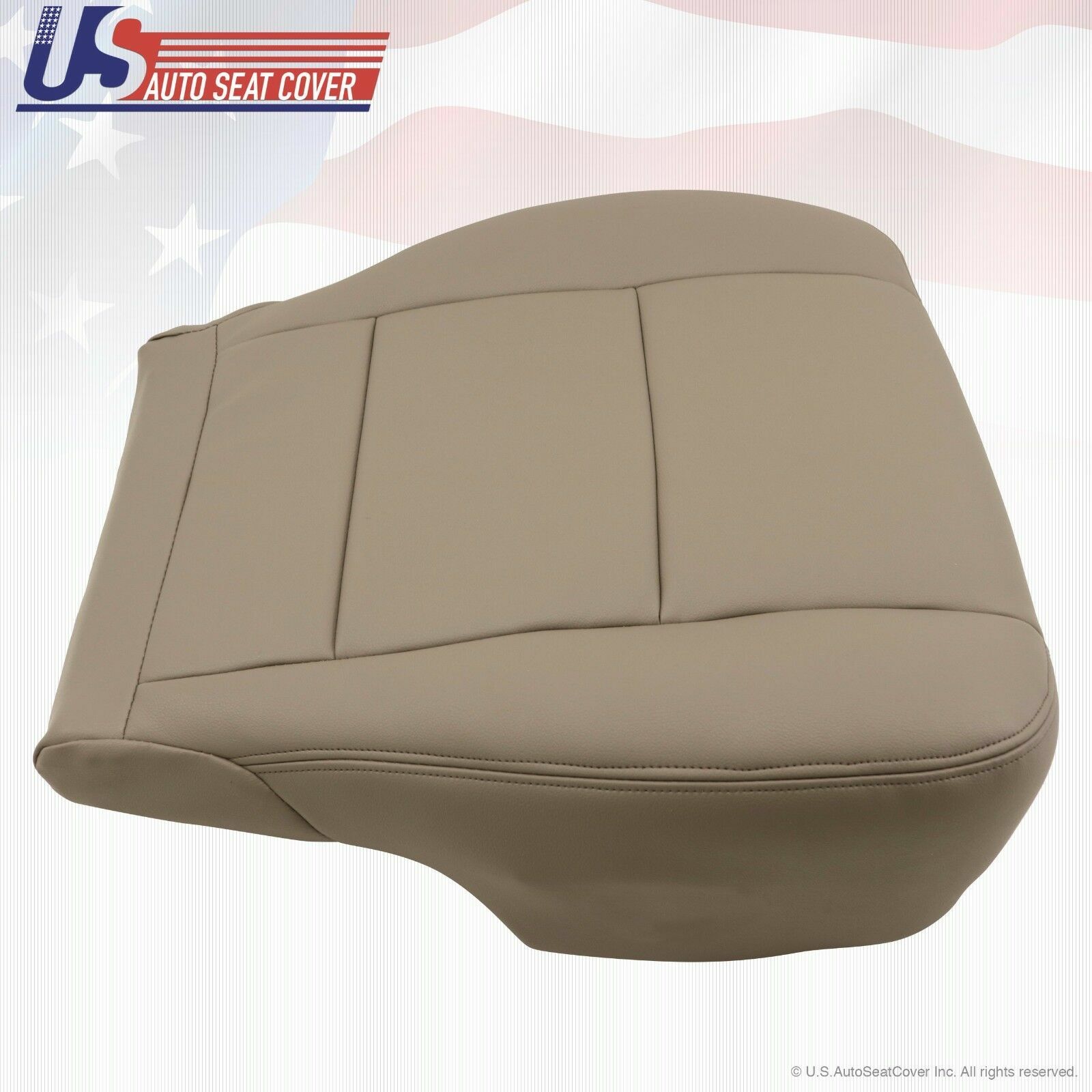 Fits 2001-2004 TOYOTA SEQUOIA Driver Passenger Bottom All Synthetic Leather Seat