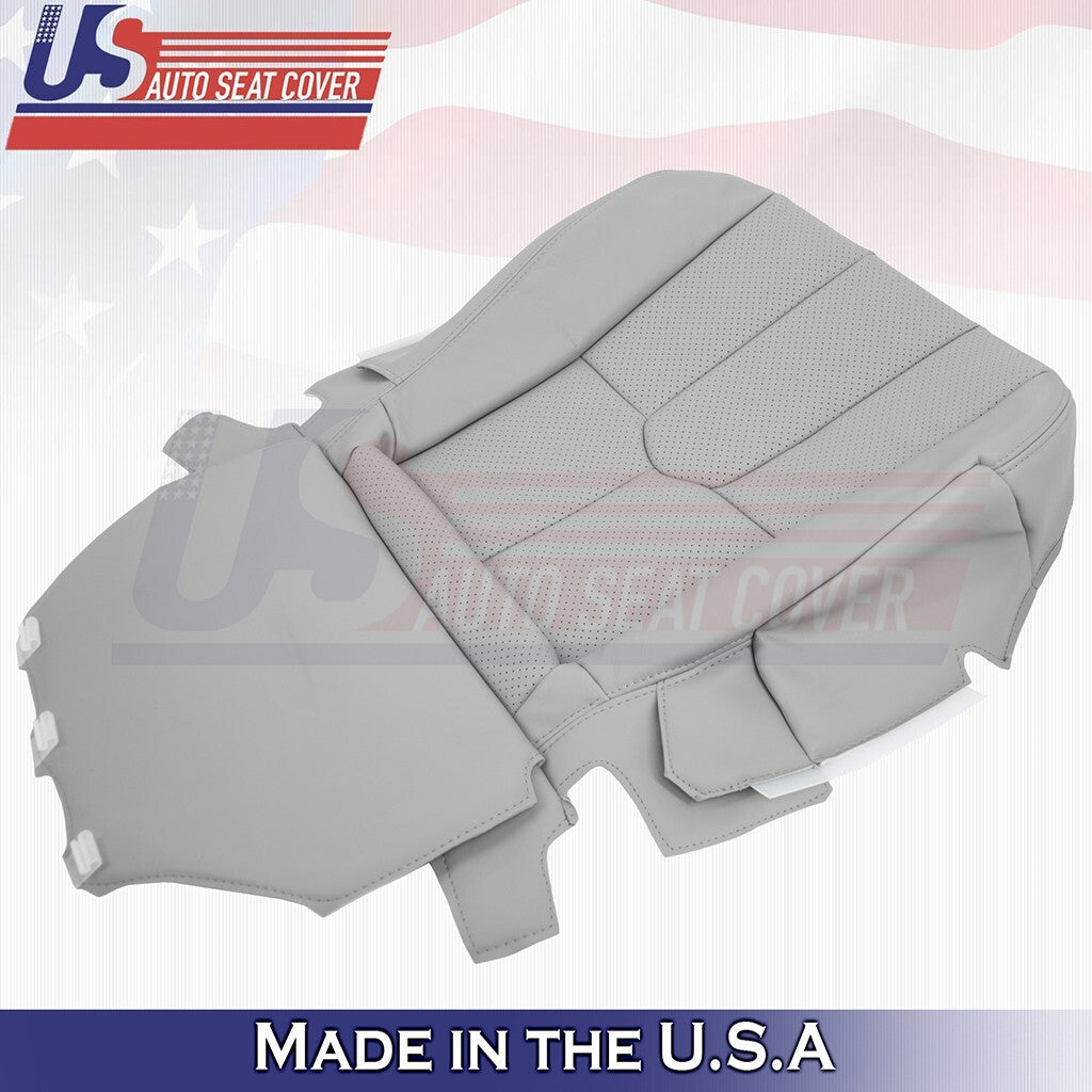 2003 2004 Fits Infiniti G35 Coupe Driver Bottom Leather Seat Cover Stone Gray